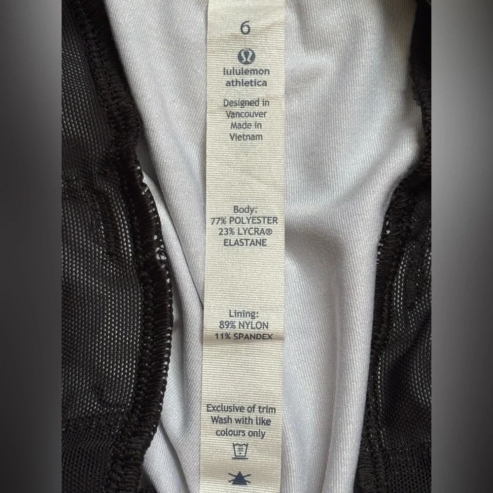 Lululemon Athletica Black and Gray Joggers